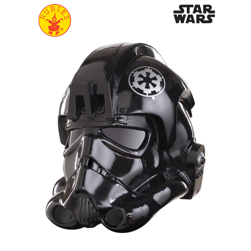 Star Wars Tie Fighter Plastic Collectors Helmet Stormtrooper Adult Black