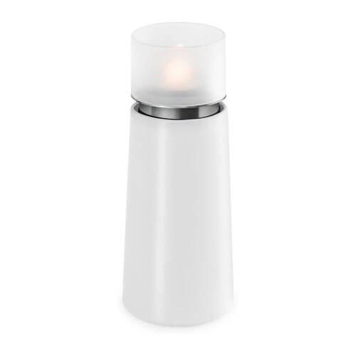 Blomus Fogo Frosted Glass Tealight Candle Holder Decor Large White