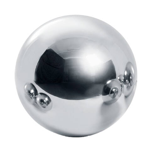 Blomus Bola Stainless Steel Garden Globe Outdoor Ornament Decor 50cm Silver