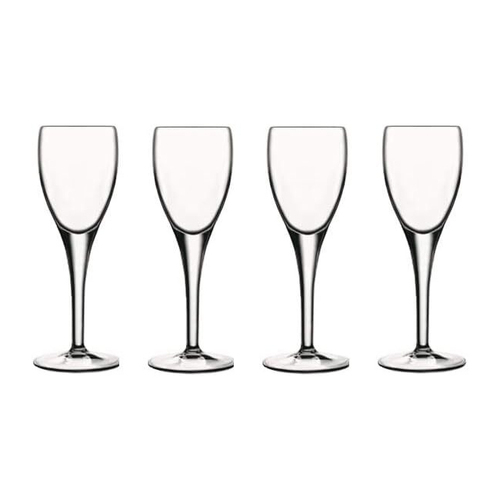 4pc Luigi Bormioli Masterpiece 70ml Liqueur Glasses Set