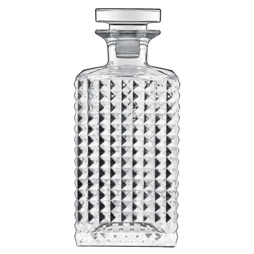 Luigi Bormioli Mixology 750ml Elixir Spirits Glass Decanter w/ Stopper