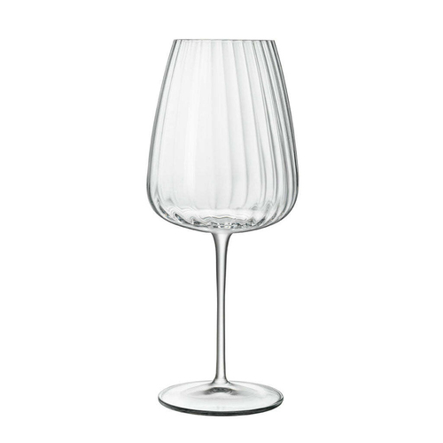 4pc Luigi Bormioli Optica 700ml Bourdeaux Red Wine Glasses Set