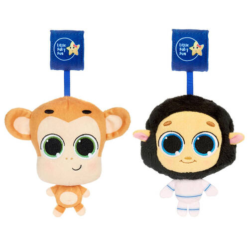 2pc Little Tikes Musical Minis Mac the Monkey/BaaBaa the Sheep