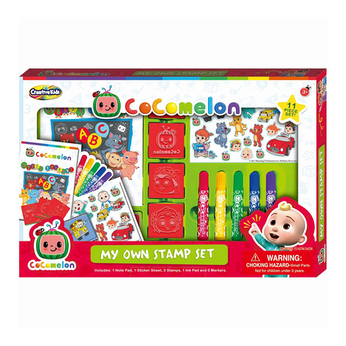 Creative Kids Cocomelon My Own Stamp Set Children Toy 3y+
