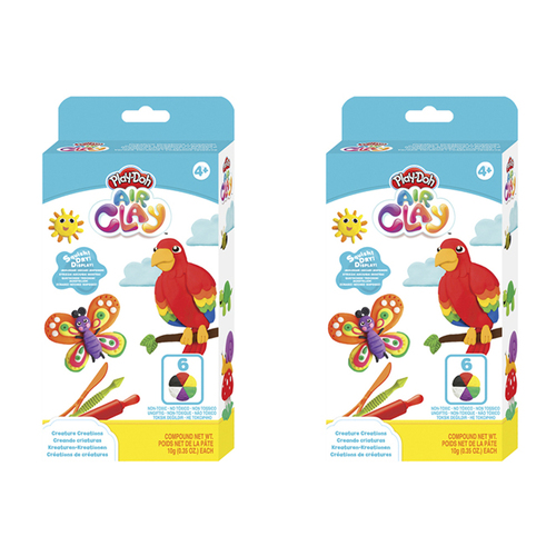 2PK Play-Doh Air Clay Creature Creations Kids Art Craft Toy 4y+
