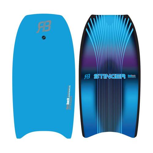 Redback Stinger 360 Degrees Surf Bodyboard/Boogie Board 42-inch Blue