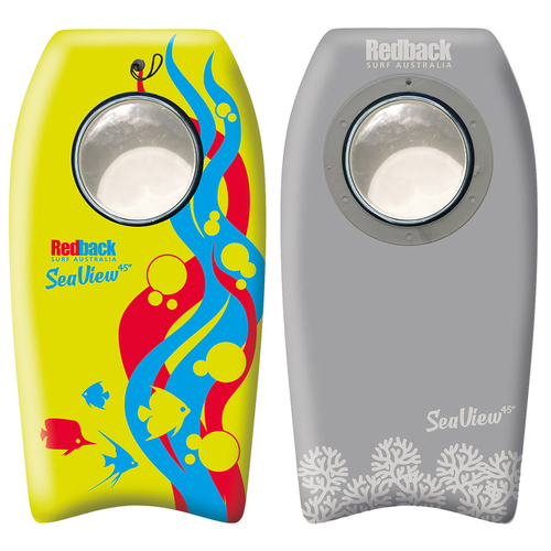 Redback Seaview Underwater Viewing 45" Bodyboard - Lime