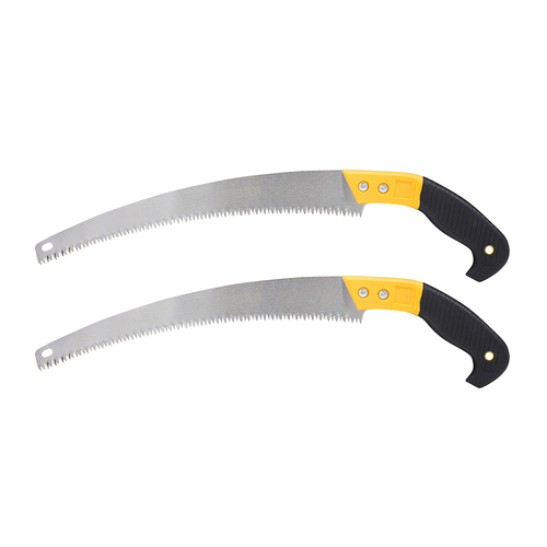 2PK Gardenmaster Soft Grip Curved Pruning Saw Stems/Branches