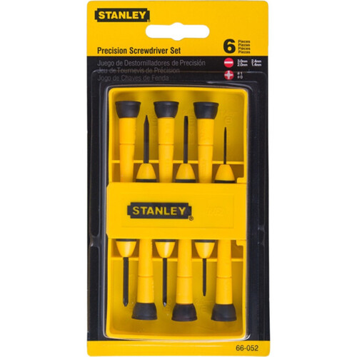 6PC PRECISION SCREWDRIVER SET STANLEY