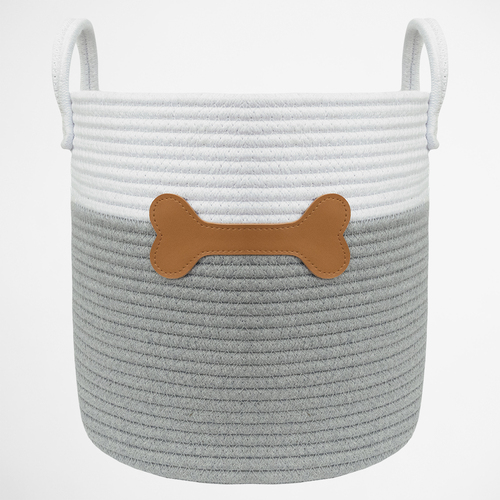 Louie Living Dog/Cat/Pet Fabric Storage Tub/Hamper 