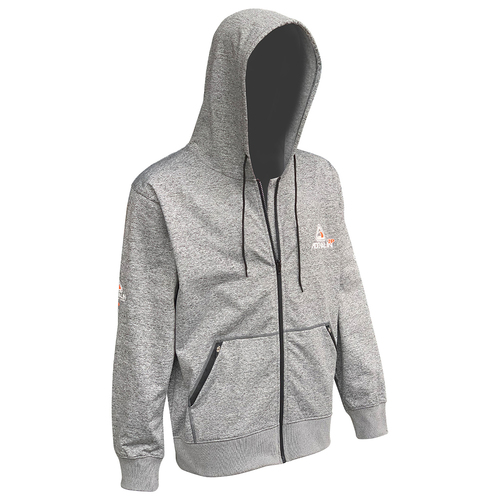 Adrenalin 2P Thermo Zip-Front Hoodie Jacket Small - Grey