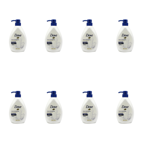 8PK Dove 550ml Body Wash Moisturising Bath Soap Deeply Nourishing