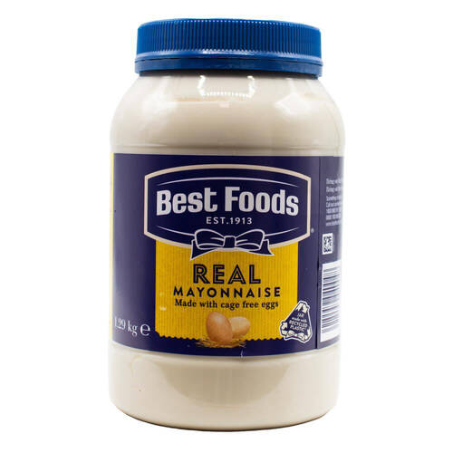 Best Foods 1.29kg Real Mayonnaise Origial Creamy Mayo Jar