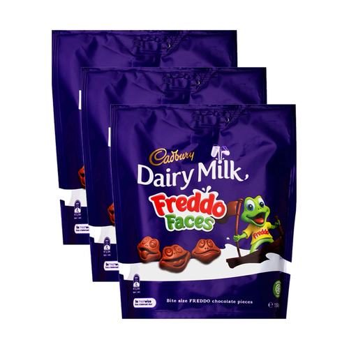 3PK Cadbury 150g Freddo Chocolate Faces
