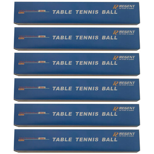 6PK 6pc Yashima Shield Table Tennis/Ping Pong Balls - Orange 40mm