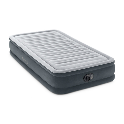 Intex Twin Dura-Beam Comfort-Plush Airbed With Bip 99x191x33cm