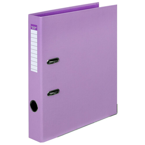Colour Hide A4 Half Lever Arch File PE - Purple