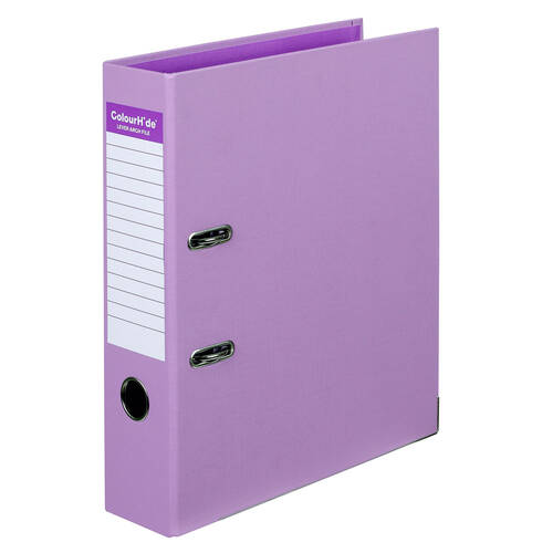 Colour Hide A4 Lever Arch PE Folder - Purple