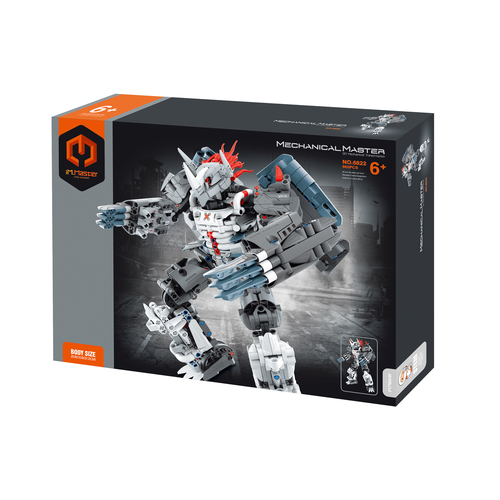 965pc iM.Master Mecha Building Blocks Kids Toy Kit Grey 6y+