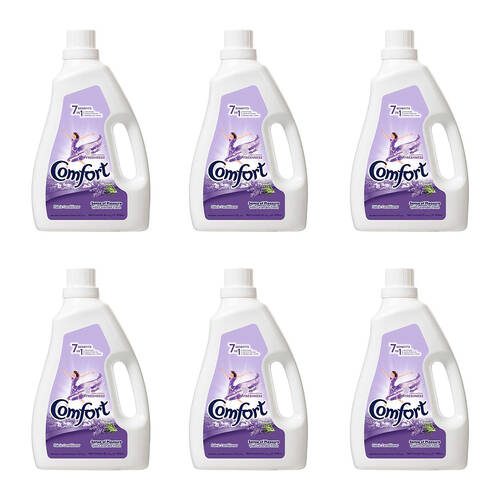 6PK Comfort Dilute 7in1 Fabric Conditioner 2L - Lavender Fresh