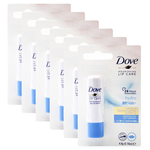 6PK Dove 4.8g Hydro Nourishing Lip Care Hydrating Balm