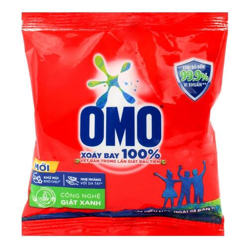 140PK Omo Laundry Powder Hand Wash Effective Stain Removal Formula 100g