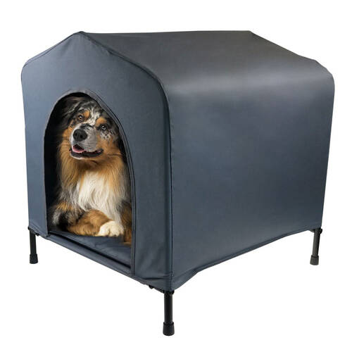 Paws & Claws Elevated Canvas Pet House - Medium