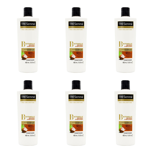 6PK Tresemme 400ml Botanique Nourish & Replenish Hair Care Conditioner