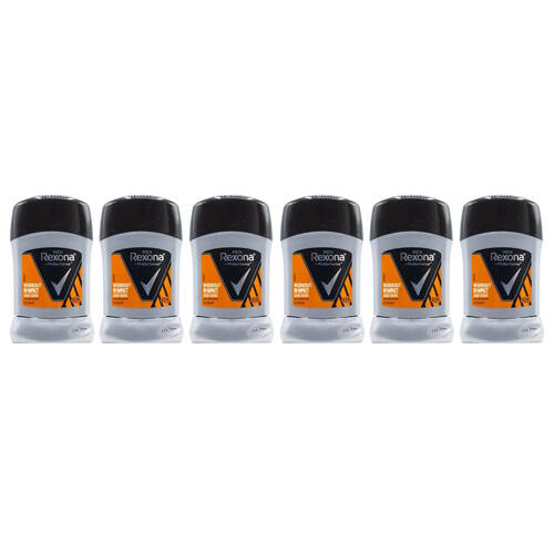 6PK Rexona Men MotionSense Antiperspirant Stick Deodorant 48H Protection 40g