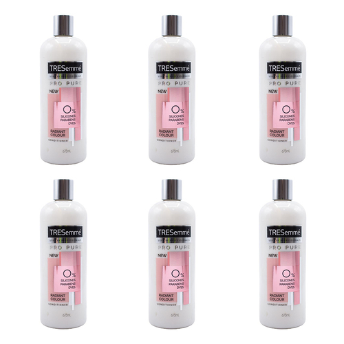 6PK Tresemme 675ml Radiant Colour Hair Care Conditioner