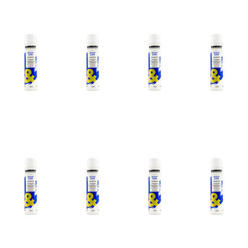 8PK Toni & Guy 250ml Scalp Care Shampoo w/ Tea Tree & Ginger