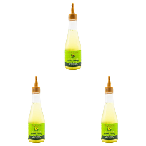3PK Shea Moisture 237ml Power Greens Hair Tea Rinse - Moringa & Avocado