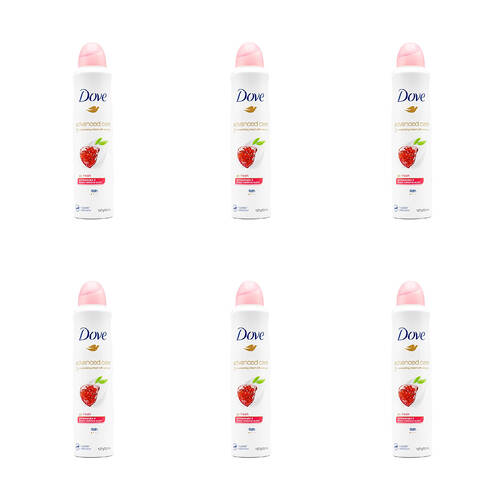 6PK Dove 127g/220ml Antiperspirant Advanced Care Go Fresh