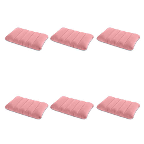 6PK Intex Kidz Velvet Childrens Sleeping Pillows 43x28x9cm 3y+ Assorted
