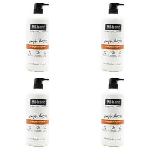 4PK Tresemme 940ml Conditioner Length Protect w/ Jojoba Oil