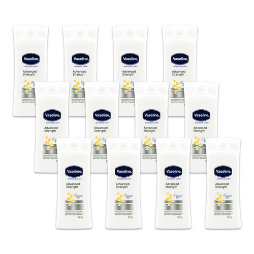 12PK Vaseline 100ml Intensive Care Body Lotion Advanced Strength