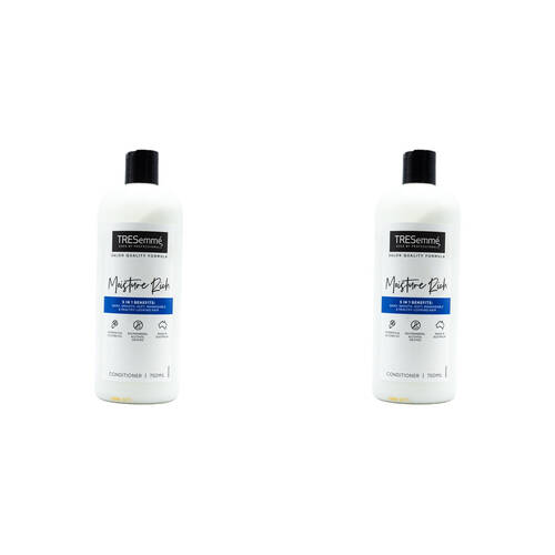 2PK Tresemme 750ml Conditioner Moisture Rich w/ Vitamin E