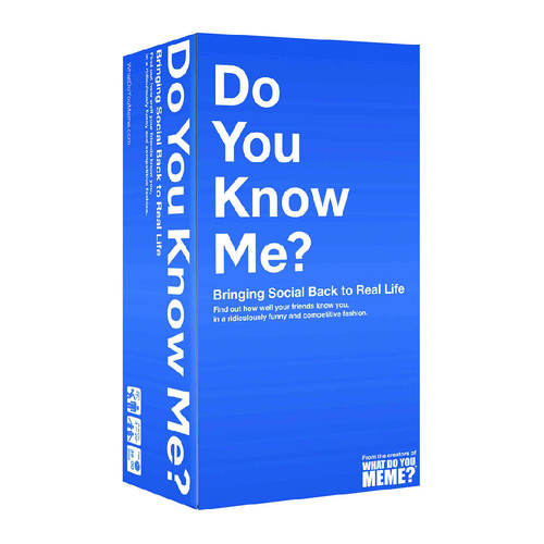 Do You Know Me? the Card Game that Puts You and Your Friends in the Hot  Seat by What Do You Meme? 