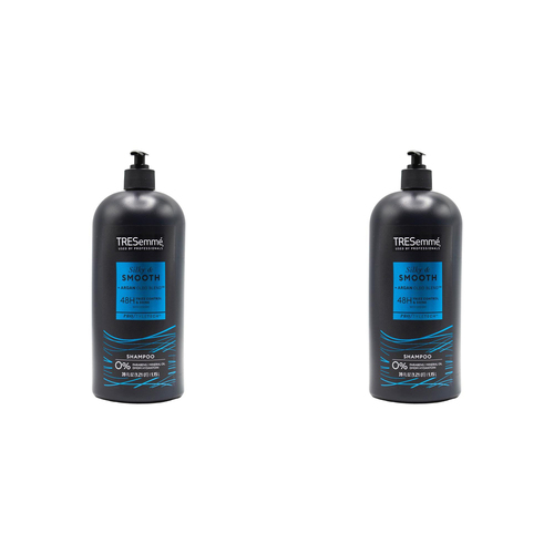 2PK Tresemme 1.15L Silky & Smooth Argan Oleo Blend Hair Care Shampoo