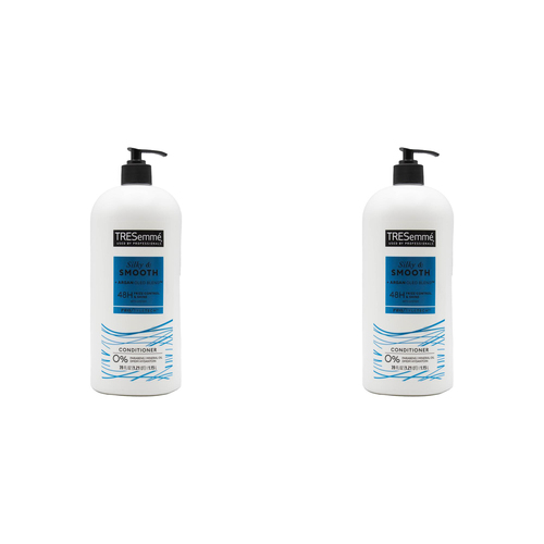 2PK Tresemme 1.15L Silky & Smooth Argan Oleo Blend Hair Care Conditioner