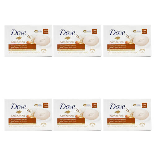 24pc Dove 90G Beauty Cream Bar Shea Butter/Warm Vanilla Scent