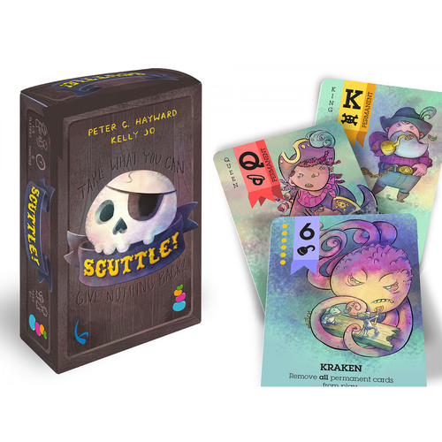 Jellybean Games Scuttle Interactive Strategy Card Game 8y+