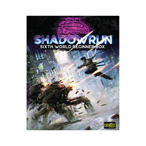 Catalyst Game Labs Shadowrun 6th Edition Beginner Box Book