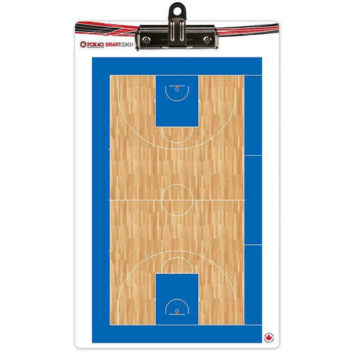 Fox 40 Summit Pro Clipboard Training Equipment - Basketball White