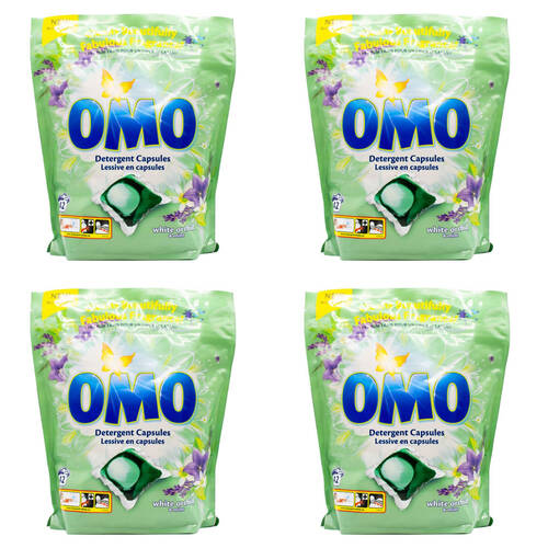 168pc Omo Detergent Laundry Capsules - White Orchid & Mint