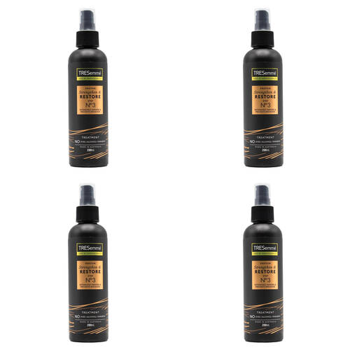 4PK Tresemme Spray Strength & Restore Hair Treatment w/ Protein Step No.3 200ml
