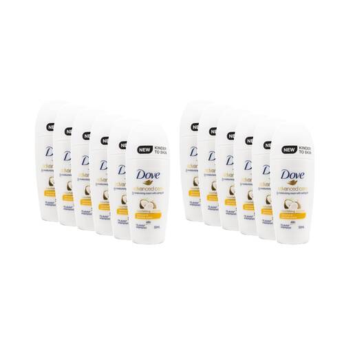 12PK Dove Antiperspirant Roll-On Deodorant 48 Hour 50ml Coconut & Jasmine