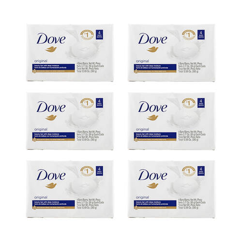 24pc Dove 90g Beauty Bar Soap w/ Deep Moisture Original