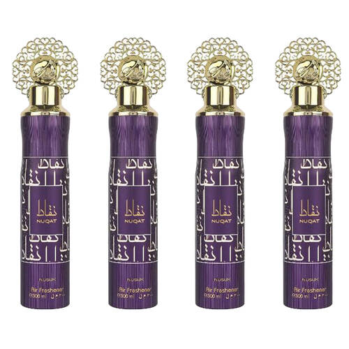 4PK Nusuk Air Freshener Odour Eliminator 300ml - Nuqat