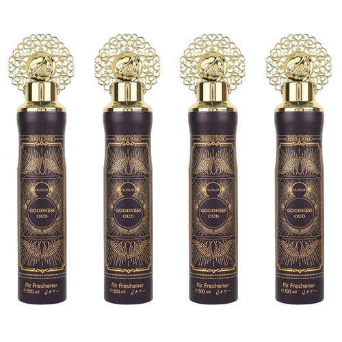 4PK Nusuk Air Freshener Odour Eliminator 300ml - Goodness Purple Wave